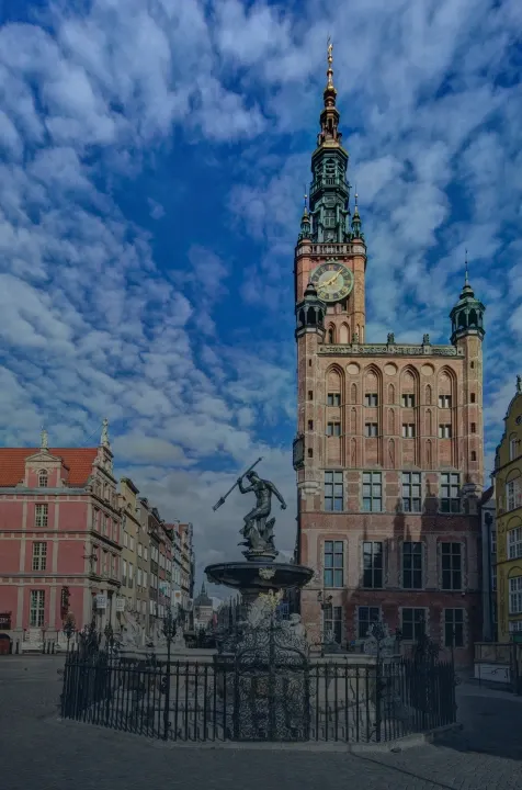 Polish cityscape